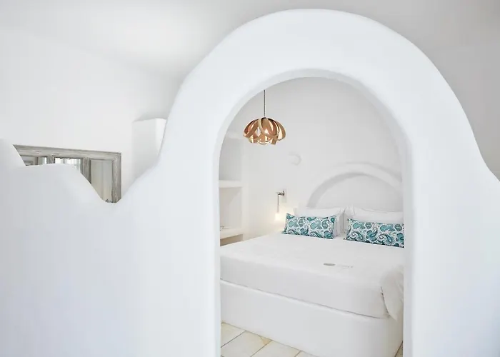 Alojamento de Acomodação e Pequeno-almoço Cyclades - Semi Based With Indoor Garden - Part Of White Dunes Luxury Boutique