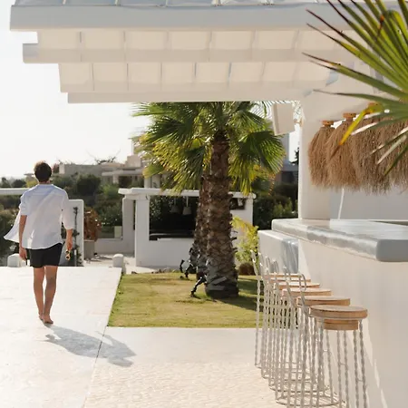Cyclades - Semi Based With Indoor Garden - Part Of White Dunes Luxury Boutique Santa Maria (Paros)