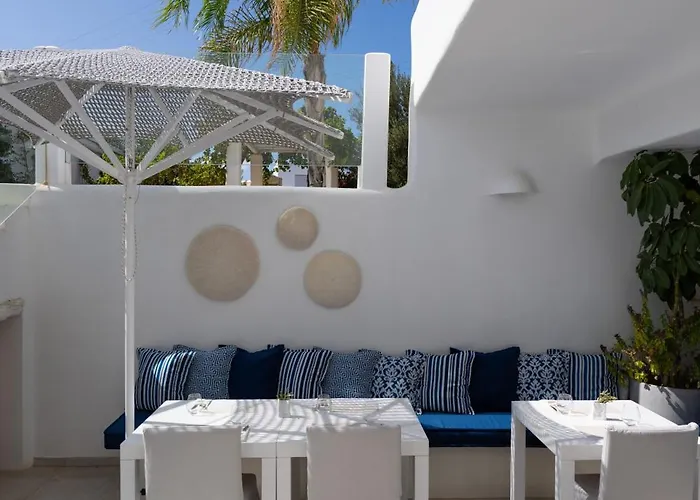 Cyclades - Semi Based With Indoor Garden - Part Of White Dunes Luxury Boutique Frühstückspension Santa Maria (Paros)
