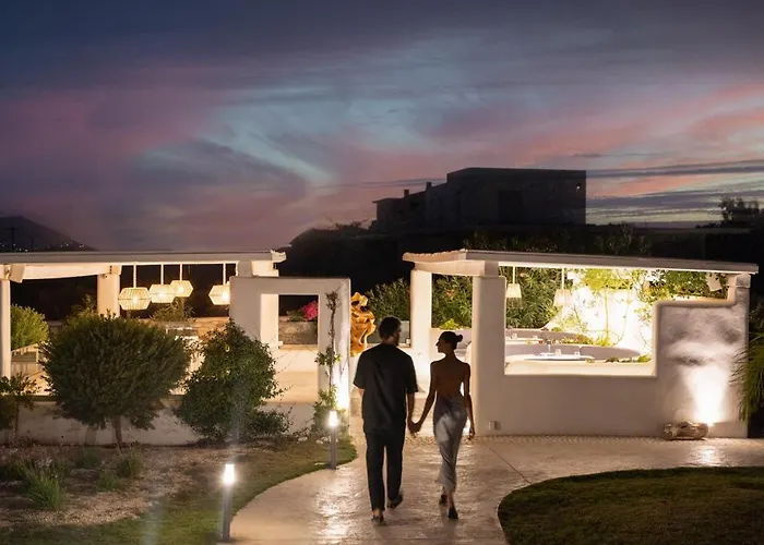 Cyclades - Semi Based With Indoor Garden - Part Of White Dunes Luxury Boutique Santa Maria (Paros)